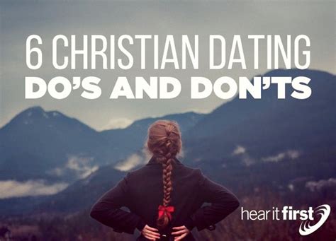 dos and donts for christian dating